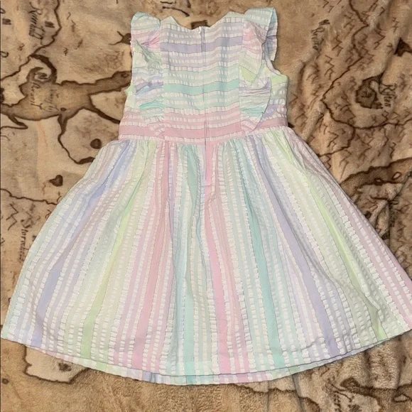 π€BONNIE JEAN PASTEL EASTER DRESS SIZE 4Tπ€ - Picture 9 of 9